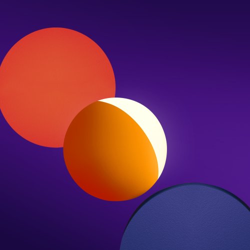 Abstract Colorful Circles