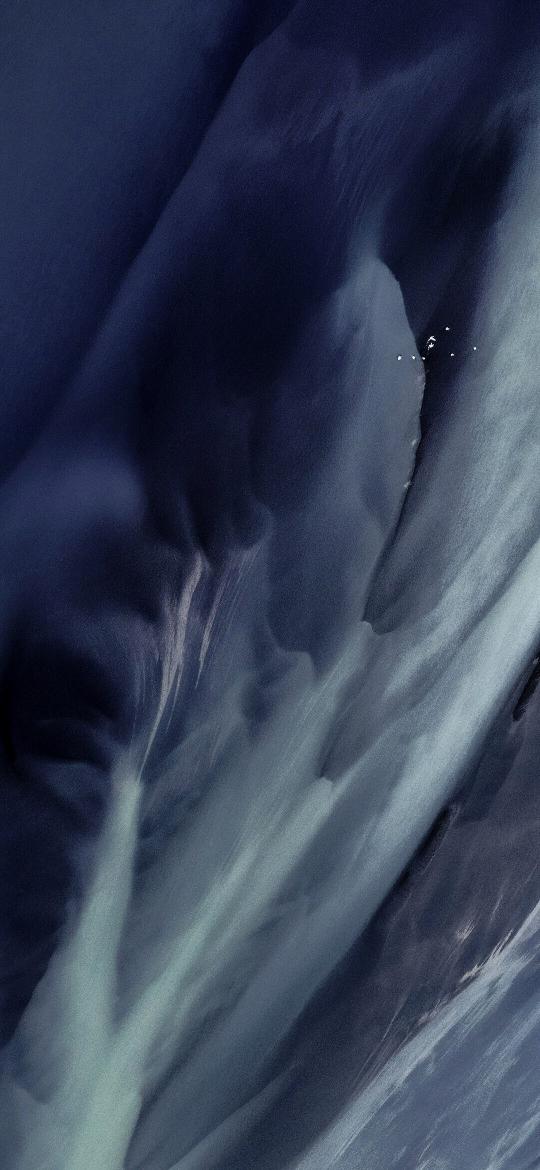 Abstract Dark Blue Flow - Related Dark Wallpapers wallpaper