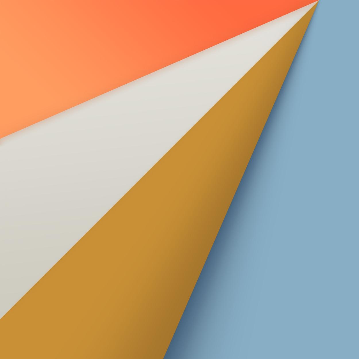 Abstract Geometric Layers - apple Wallpaper