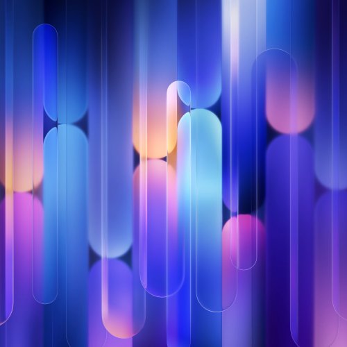 Abstract Gradient Pillars