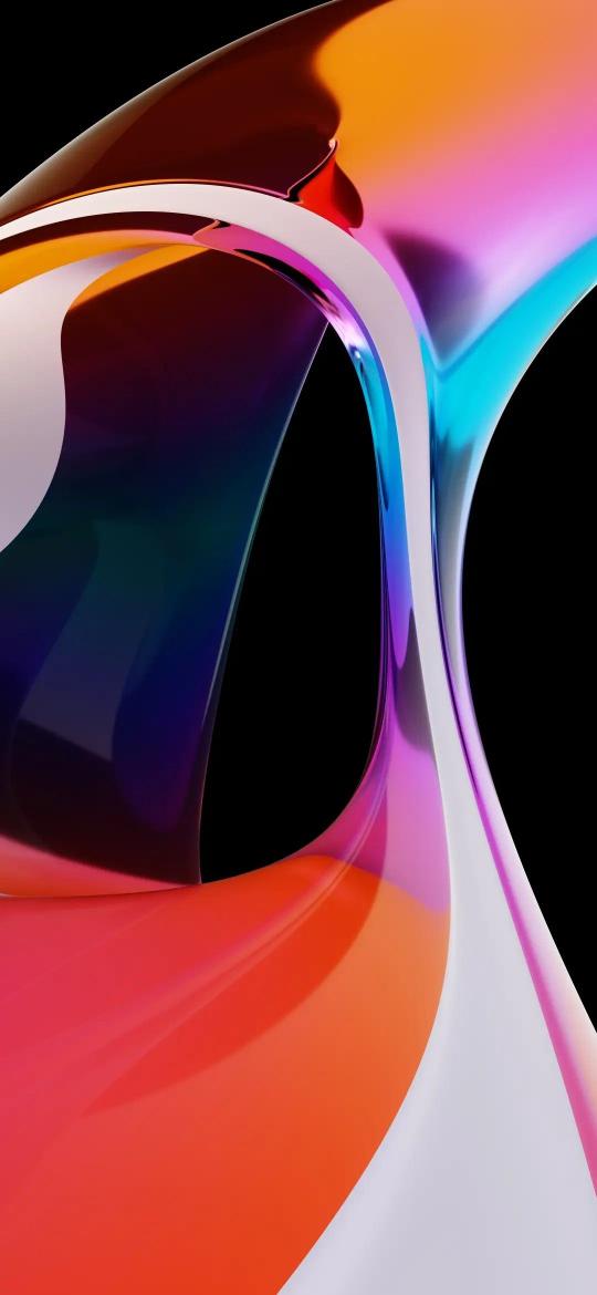 Abstract Gradient Sculpture - Related StockWalls wallpaper