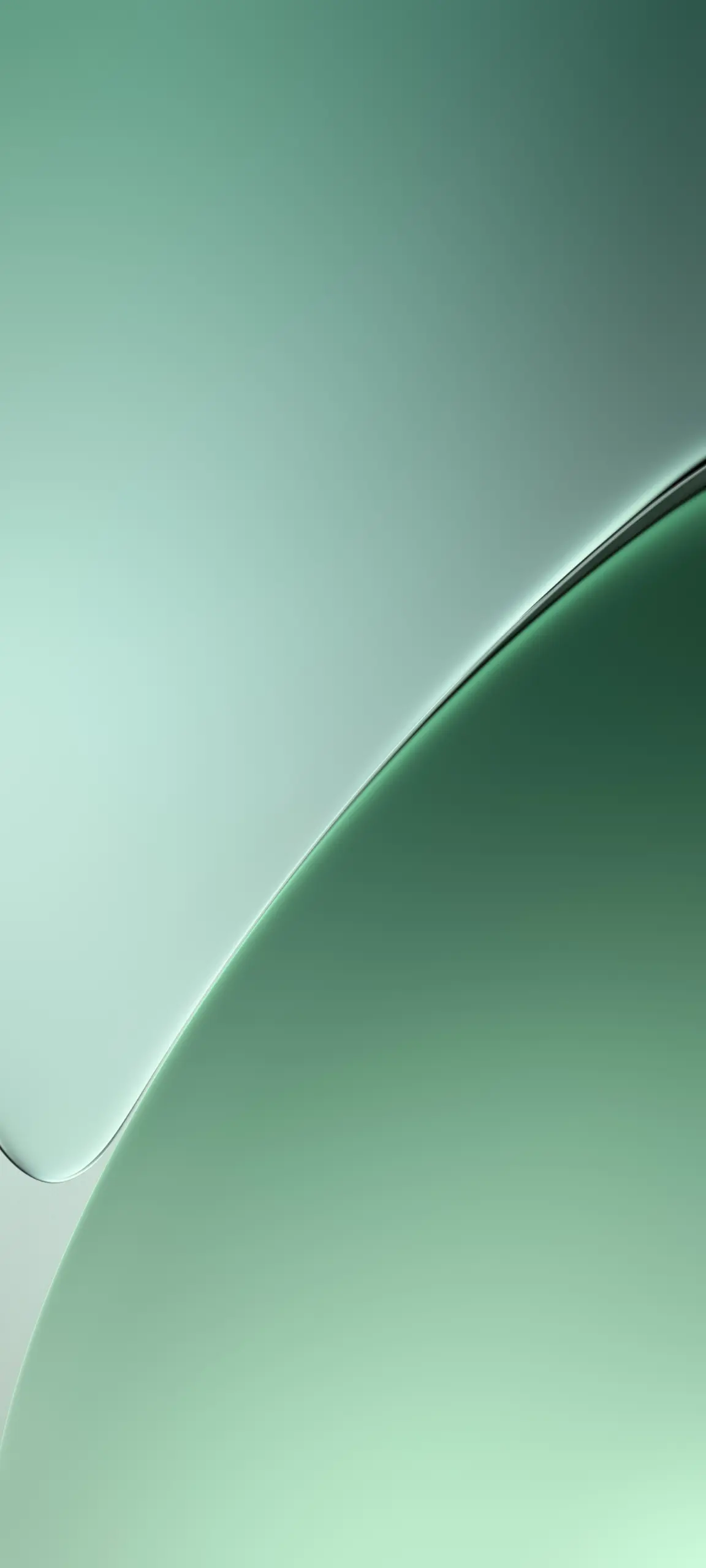 Abstract Green Gradient Curve - abstract Wallpaper