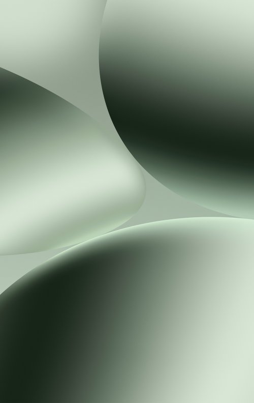Abstract Green Gradient Waves - StockWalls Wallpaper