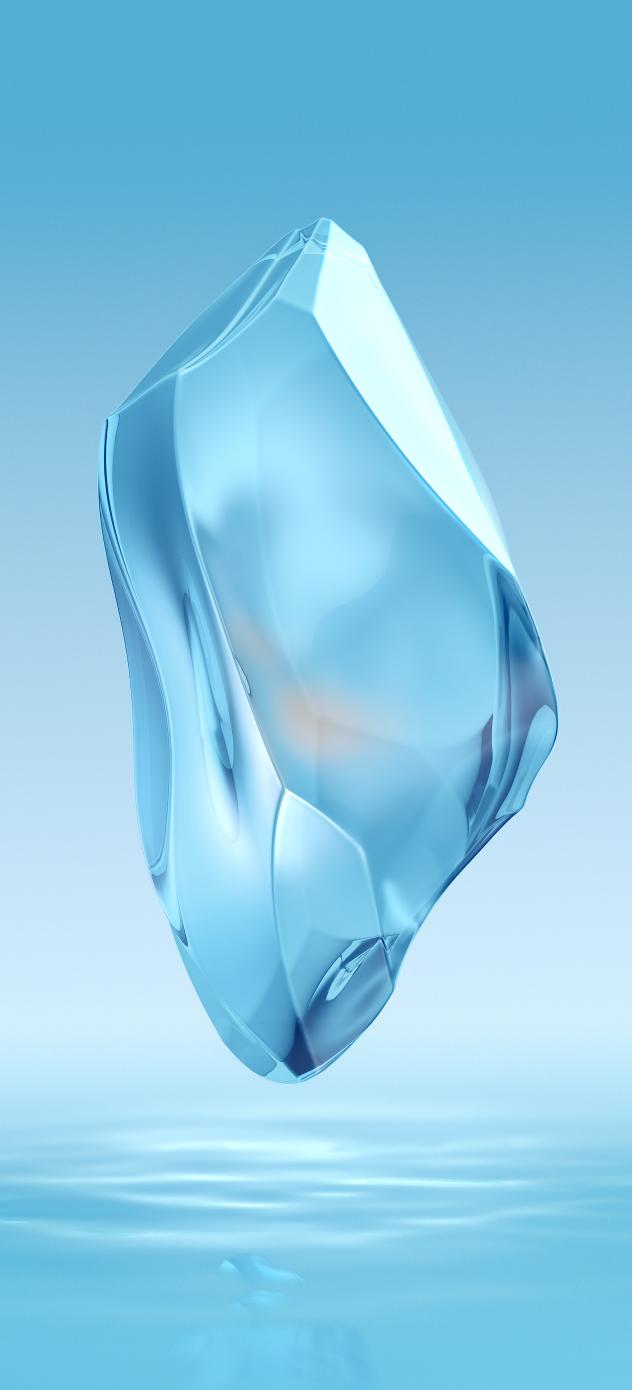 Abstract Ice Sculpture