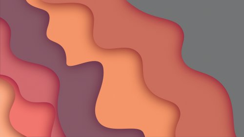 Abstract Layered Shapes - abstract Wallpaper