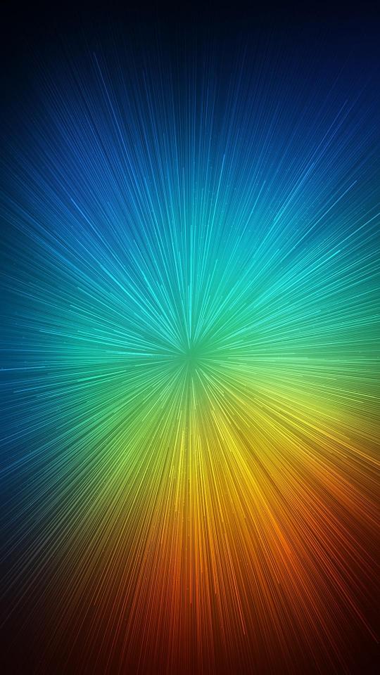 Abstract Light Burst