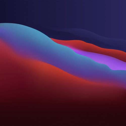 Abstract macOS Big Sur Waves - Related StockWalls wallpaper
