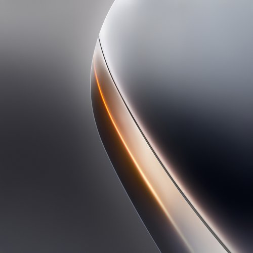 Abstract Metallic Curve Wallpaper - Related Dark Wallpapers wallpaper