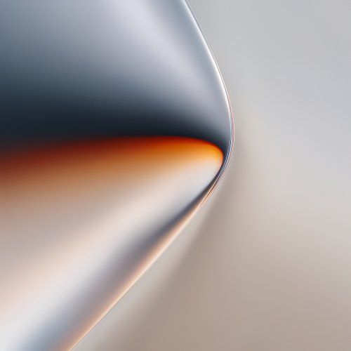 Abstract Metallic Curve Wallpaper Stock