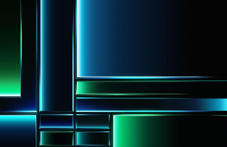 Abstract Neon Geometry - Related StockWalls wallpaper