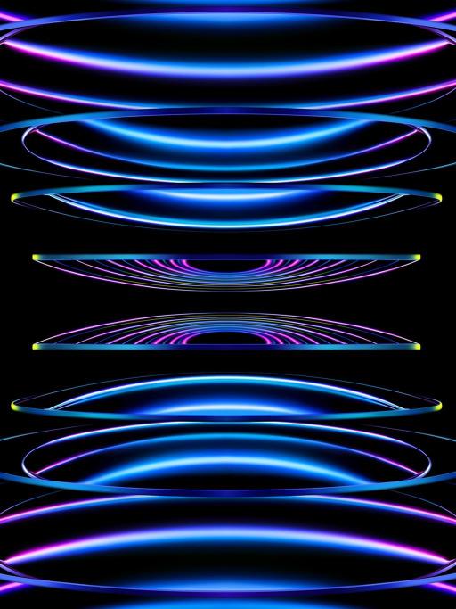 Abstract Neon Waves - Related 4K Wallpapers wallpaper