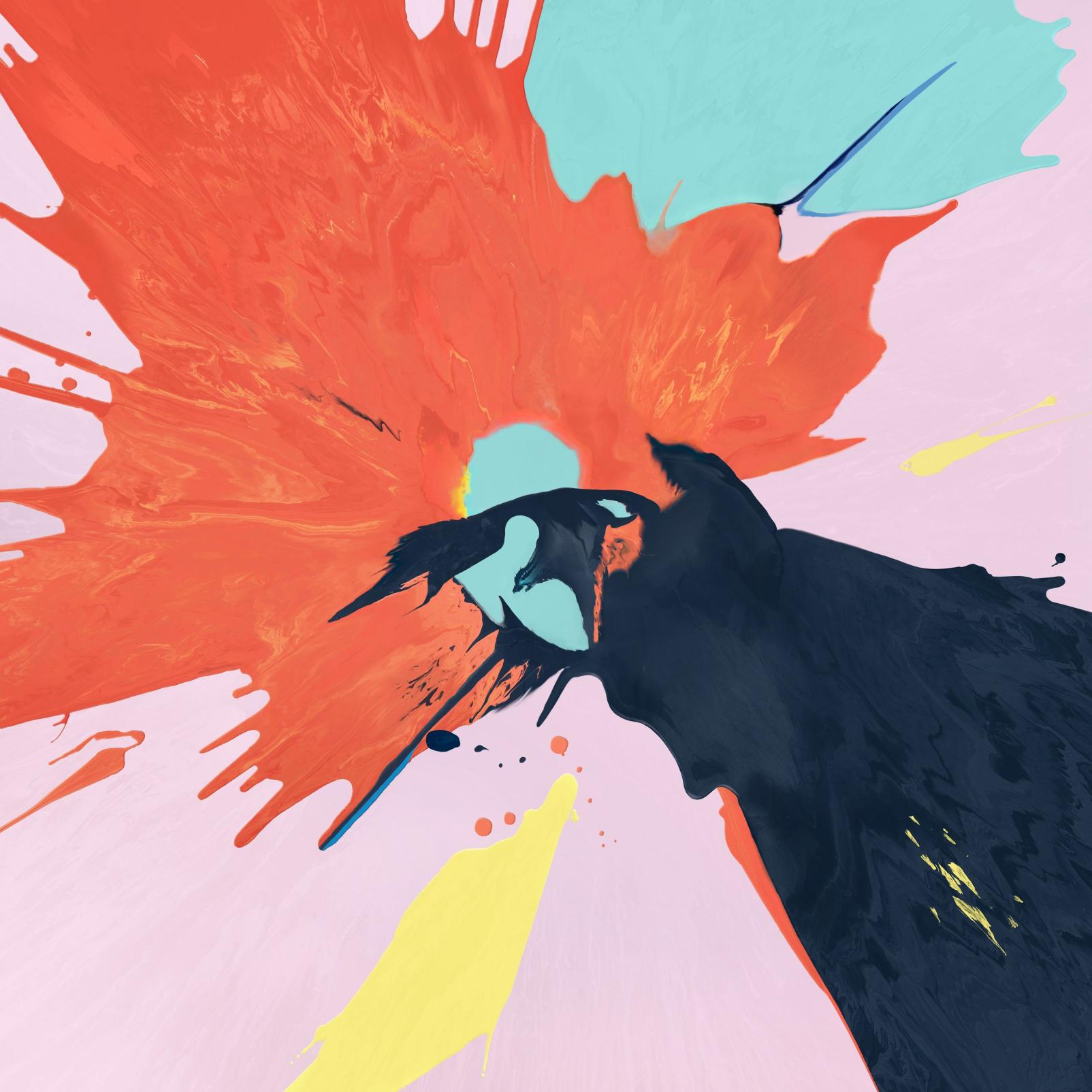 Abstract Paint Collision - Related StockWalls wallpaper