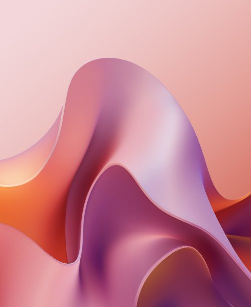 Abstract Pastel Ribbon Flow - Related StockWalls wallpaper