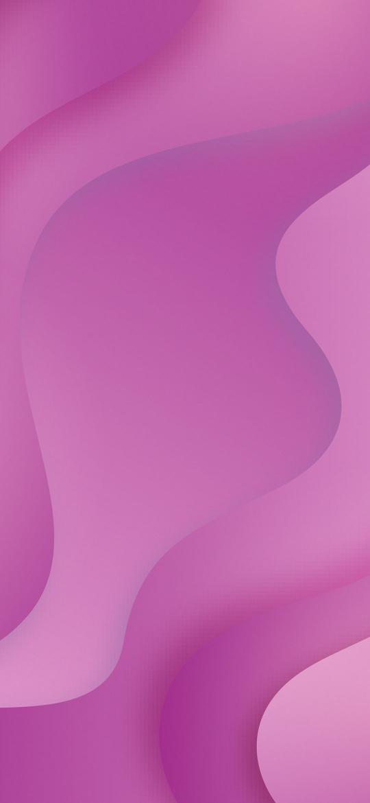 Abstract Pink Waves