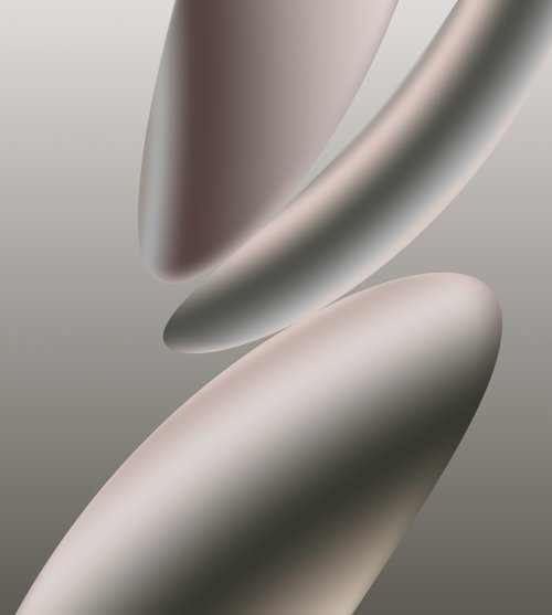 Abstract Pixel 10 Pro Shapes - Google Pixel Wallpaper
