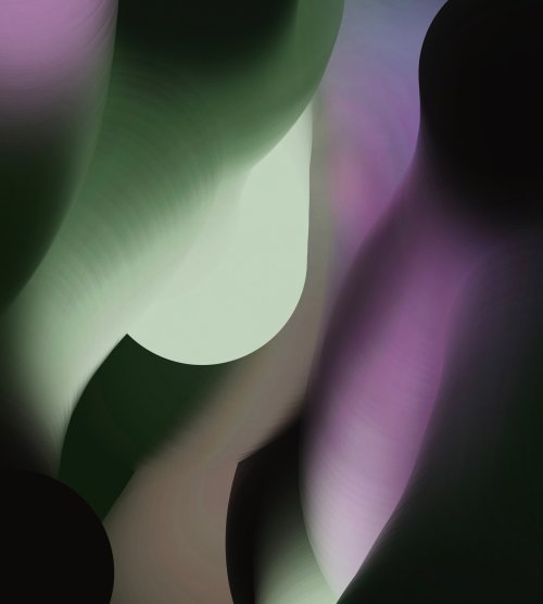 Abstract Pixel Pro XL Swirls - Google Pixel Wallpaper