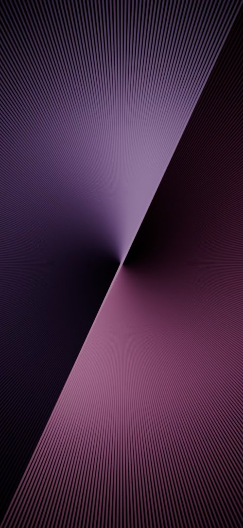 Abstract Purple Xperia Lines Wallpaper