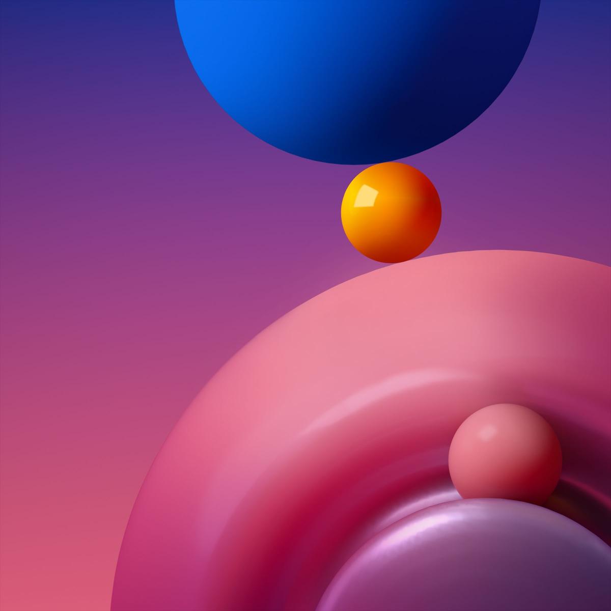 Abstract Spheres Gradient - Related StockWalls wallpaper