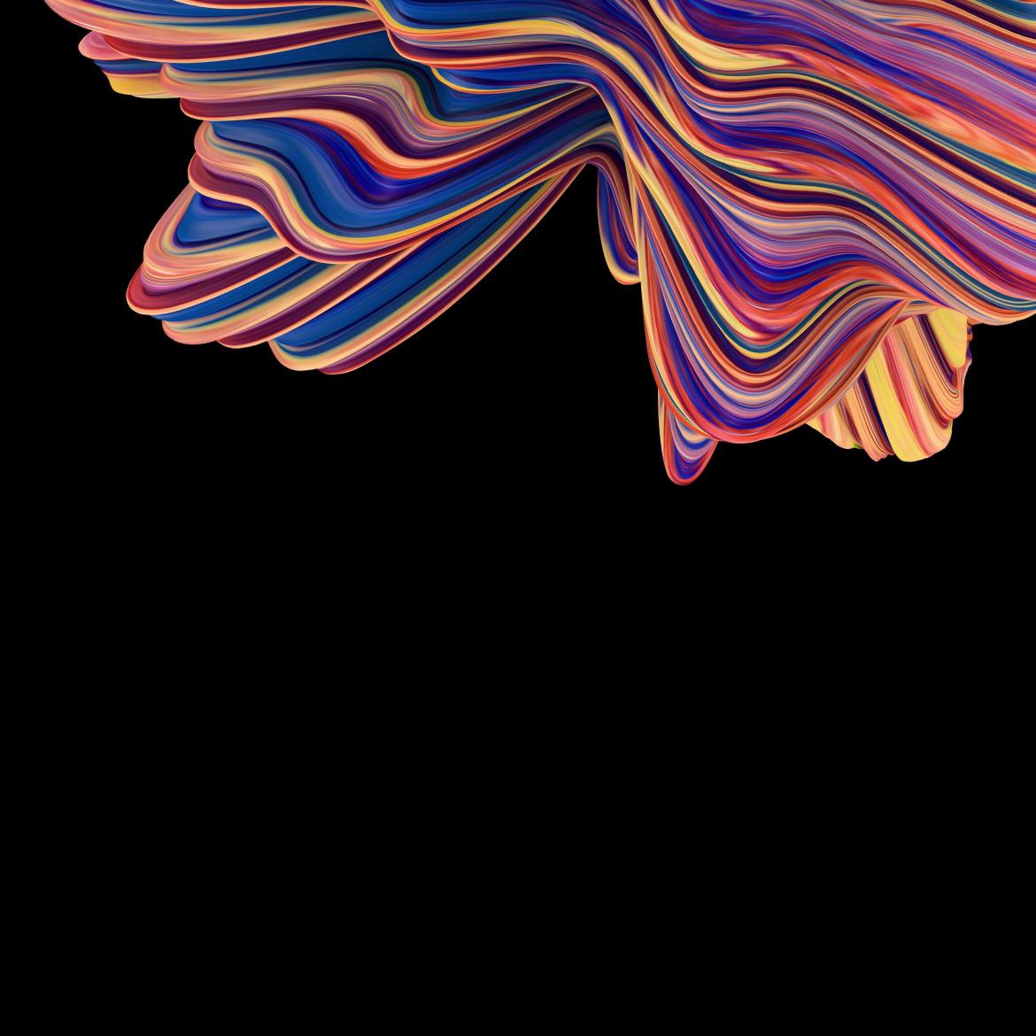 Abstract Swirl of Colors
