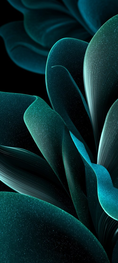 Abstract Teal Swirls - abstract Wallpaper
