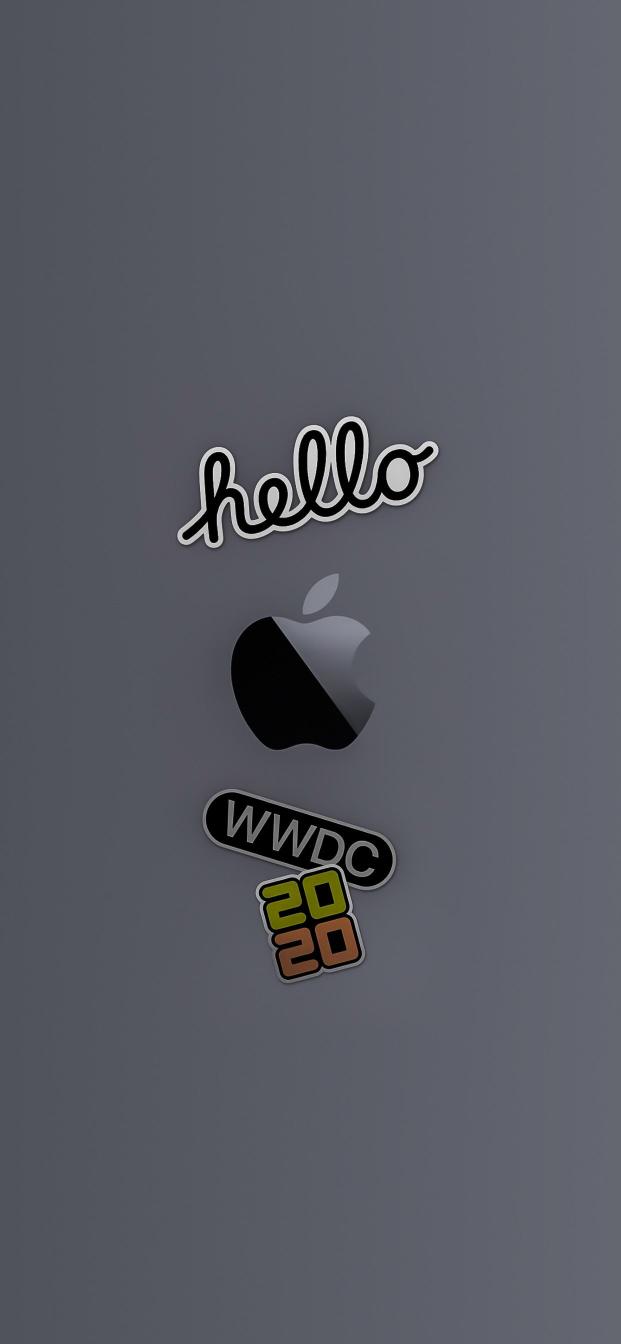 Apple WWDC 2020 Hello - apple Wallpaper