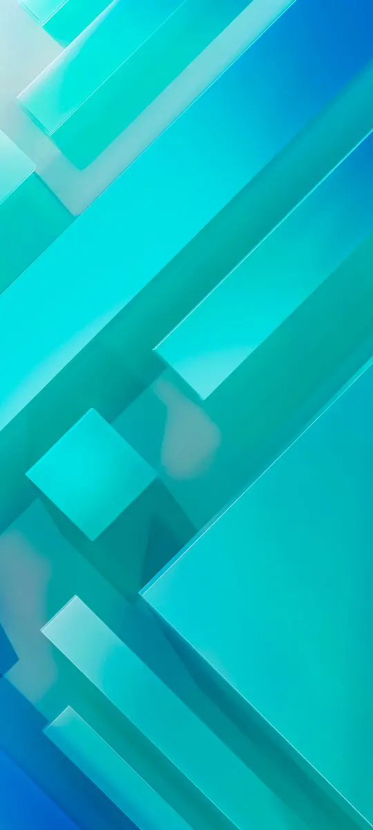 Aqua Geometric Layers - Related StockWalls wallpaper