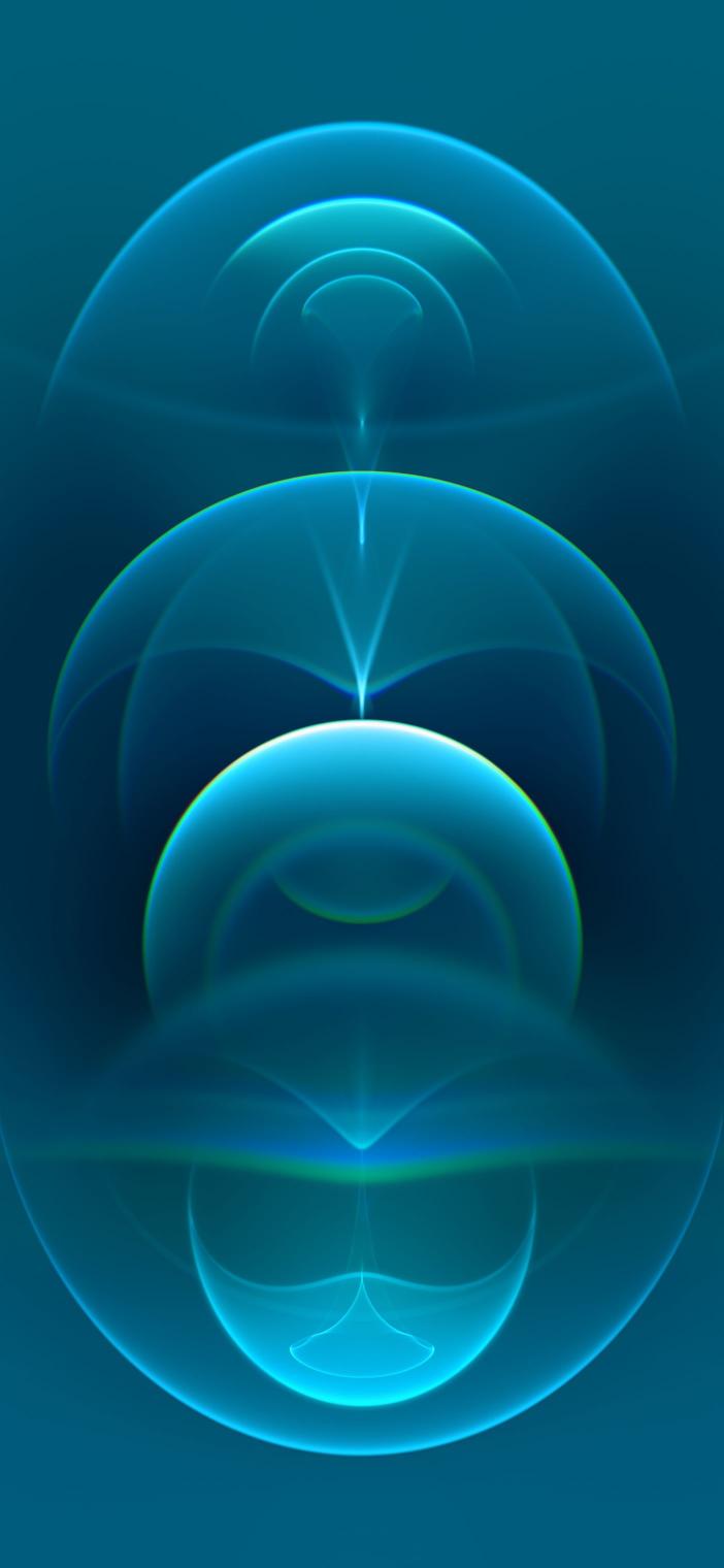 Aqua Wave Abstract - apple Wallpaper