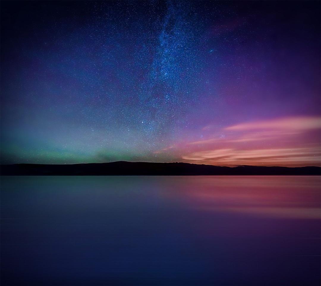 Aurora Starry Lake - Related Dope Wallpapers wallpaper