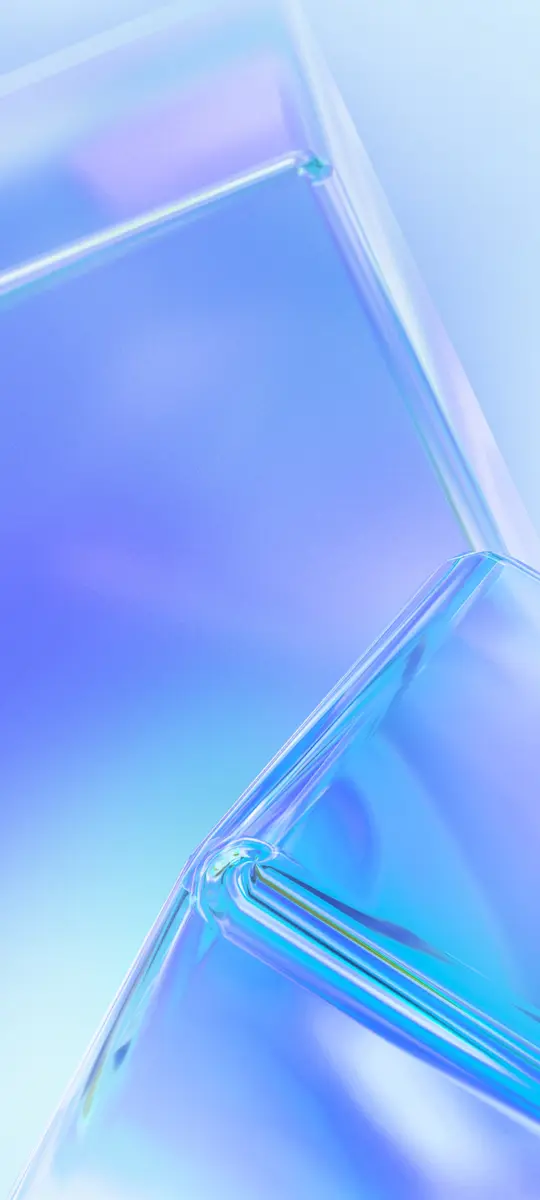 Azure Glass Cubes - Related 4K Wallpapers wallpaper