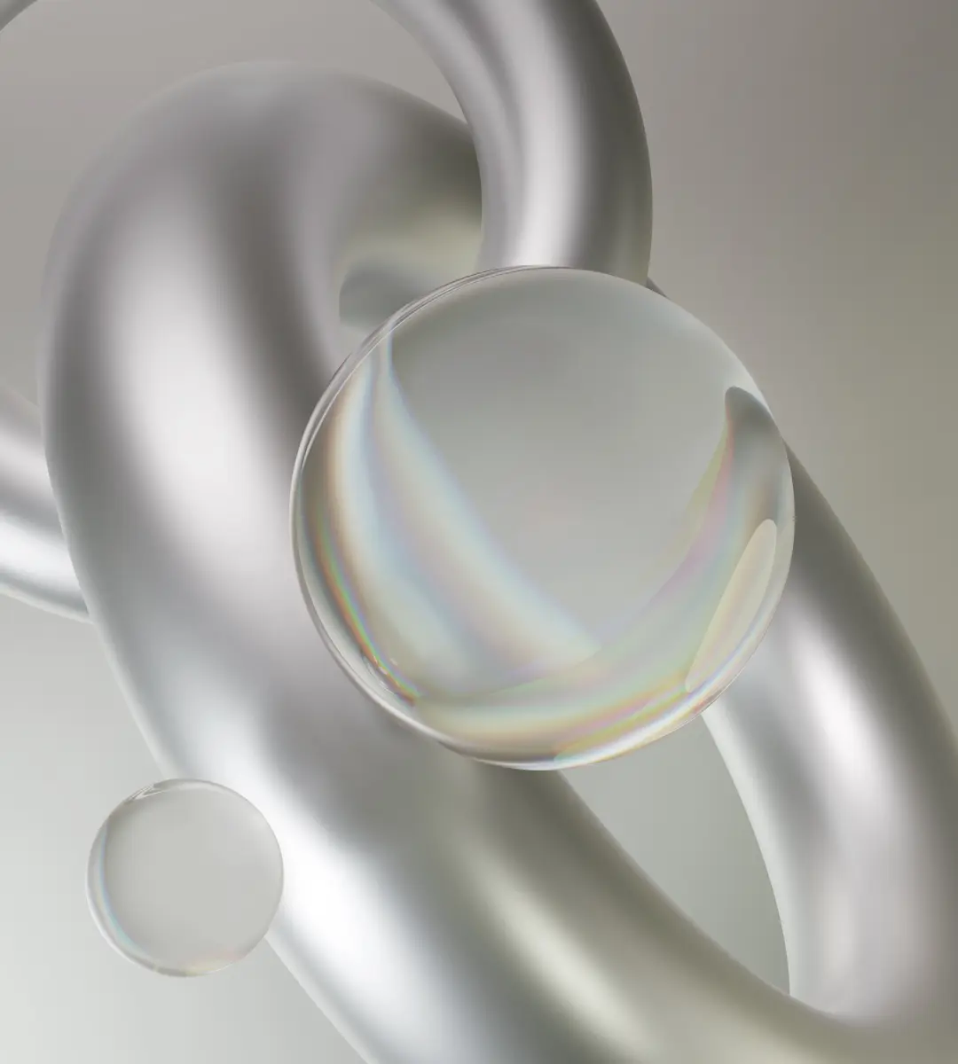 Chrome Rings and Spheres