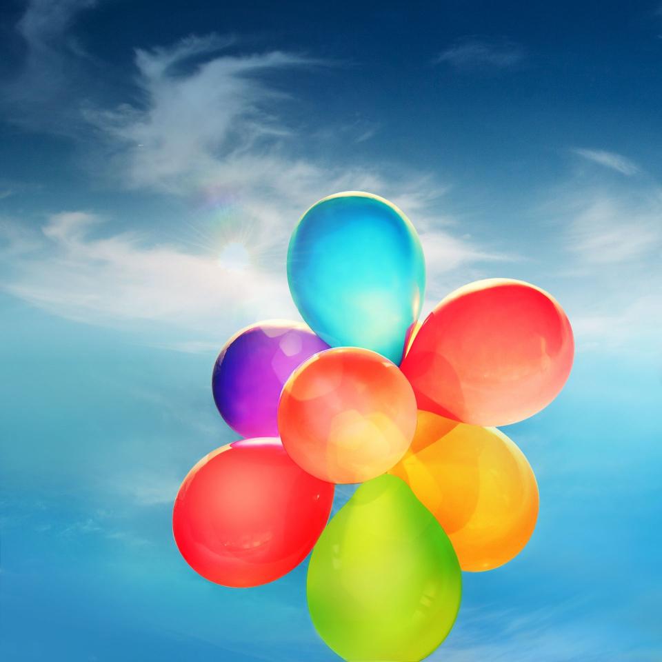 Colorful Balloons Sky - Related 4K Wallpapers wallpaper