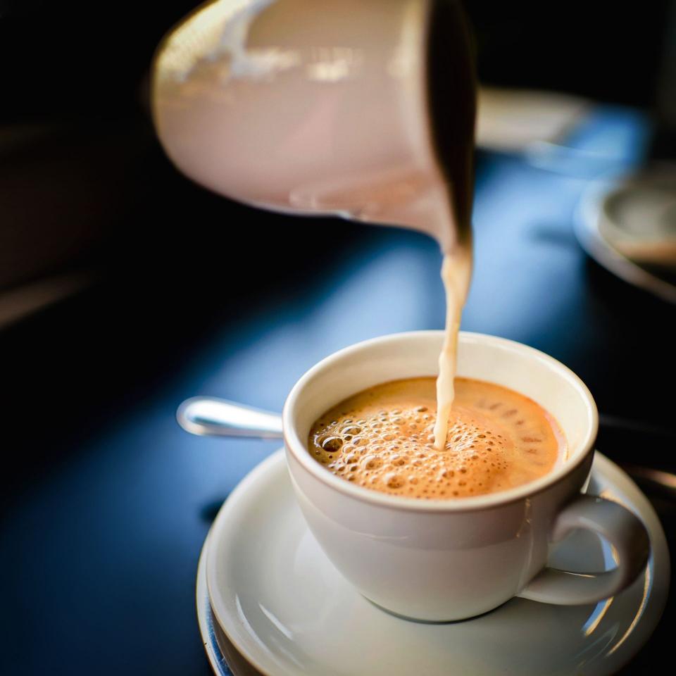 Creamy Coffee Pour - Related Dark Wallpapers wallpaper