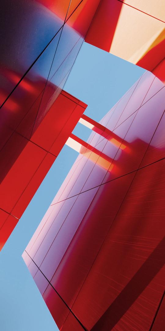 Crimson Geometric Sky - Related StockWalls wallpaper