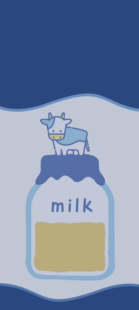 Cute Cow Milk Bottle