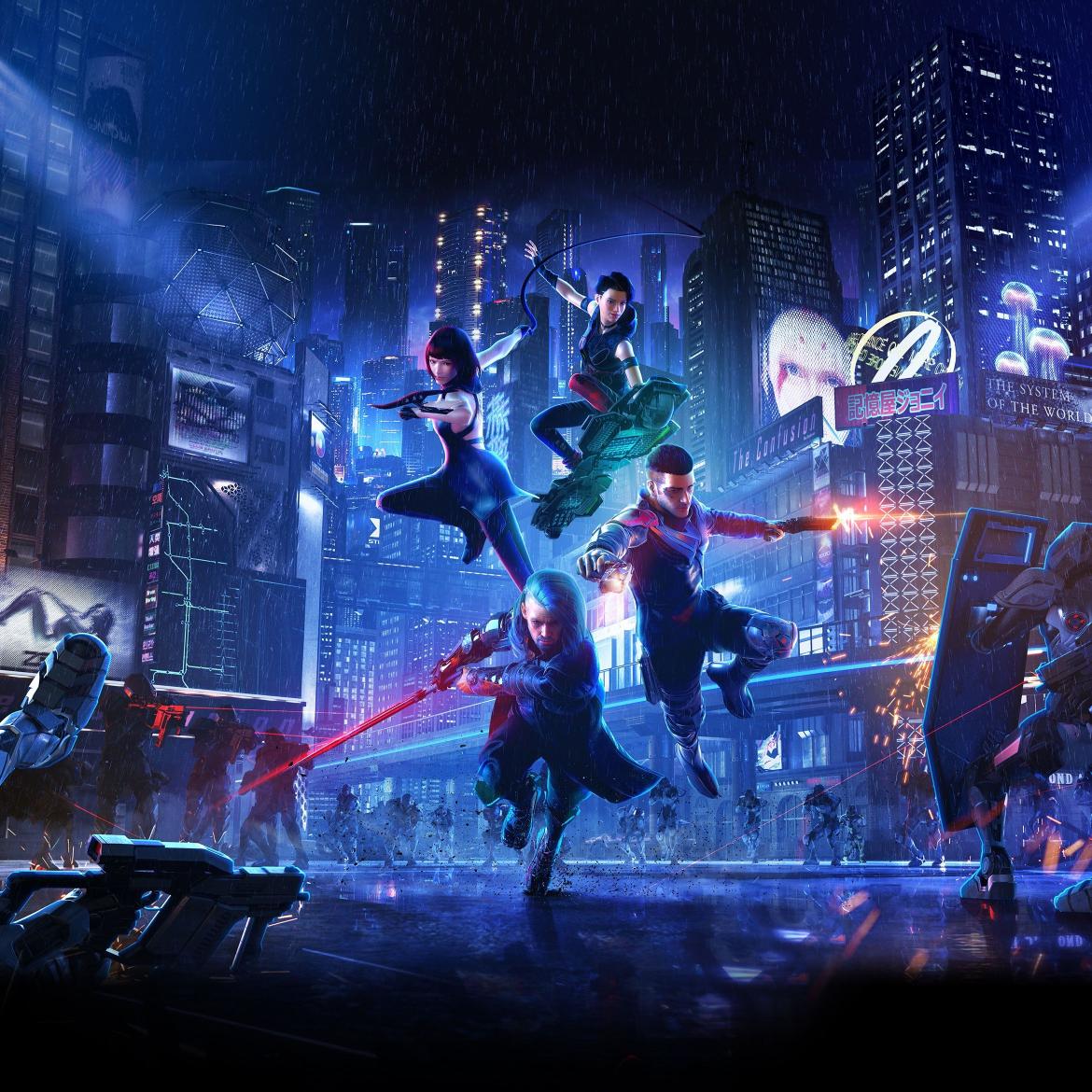 Cyberpunk Battle Scene - Related Dope Wallpapers wallpaper