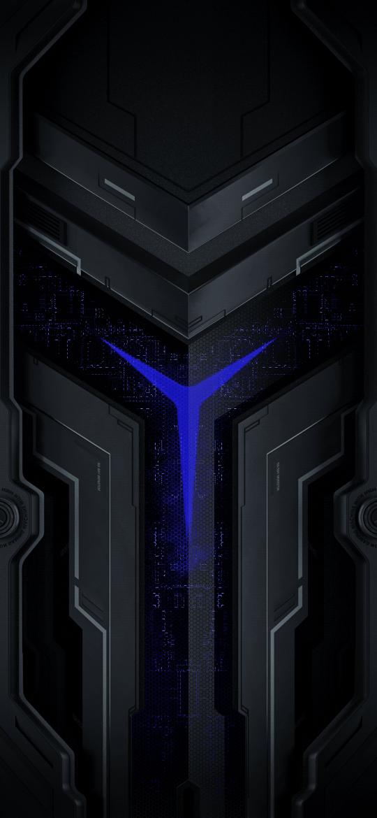 Cyberpunk Blue Tech