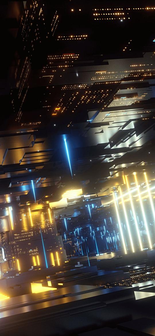 Cyberpunk Cityscape Lights - Related Dope Wallpapers wallpaper