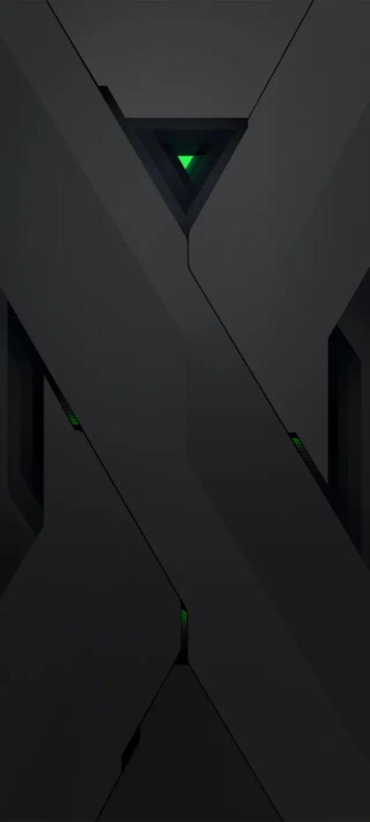 Dark Geometric Glow - Related StockWalls wallpaper