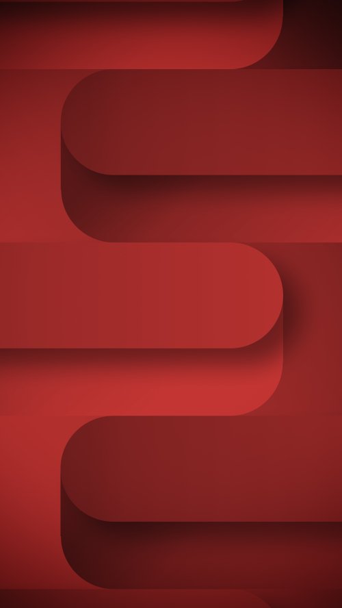 Deep Red Abstract Waves - abstract Wallpaper