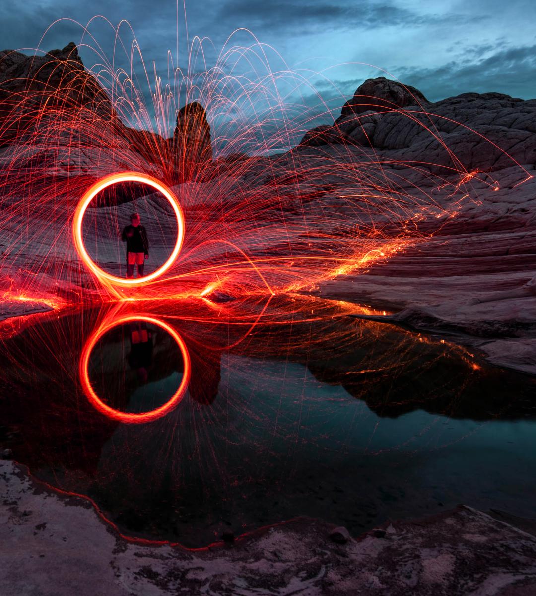 Fiery Ring Reflection
