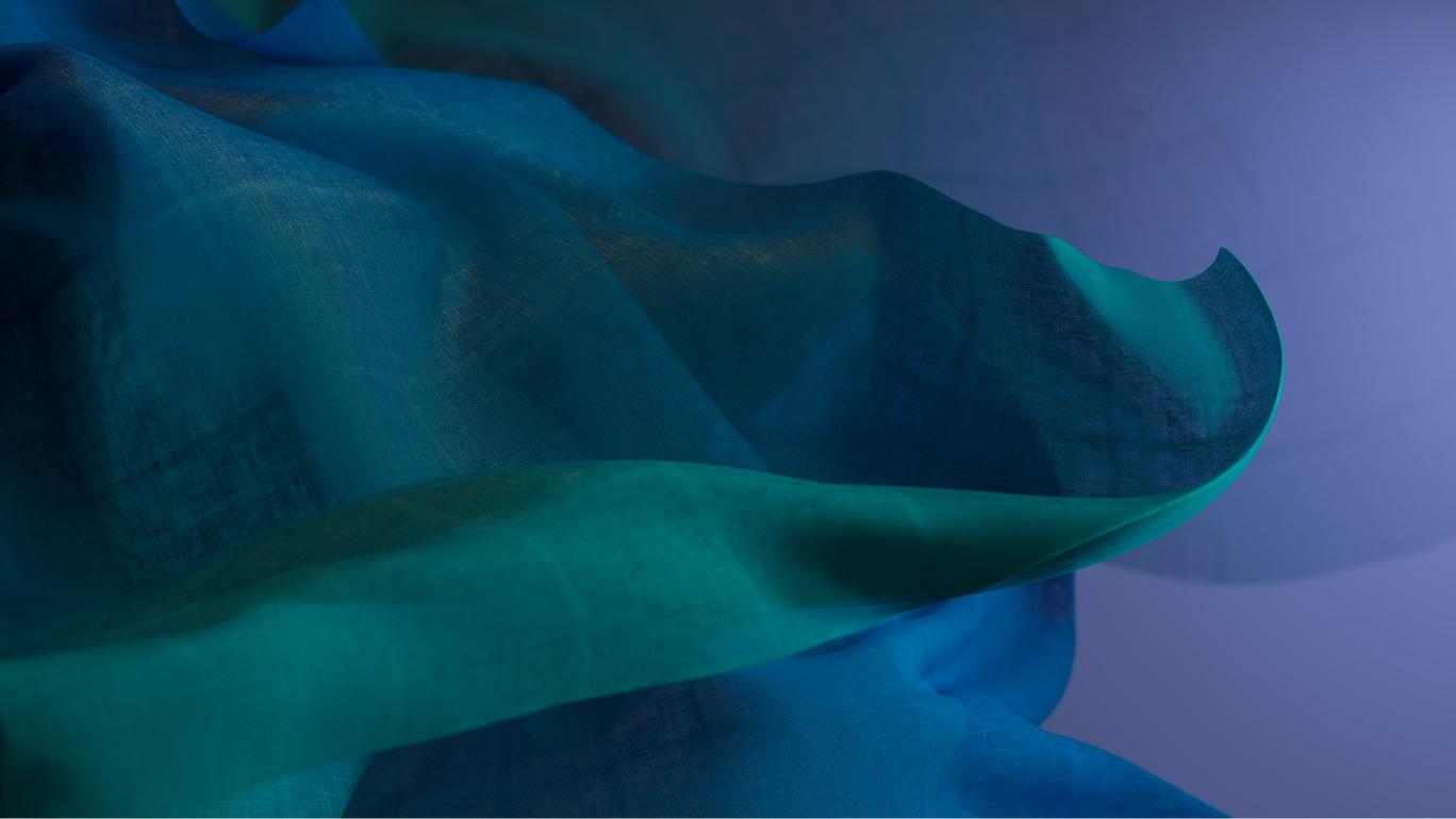 Flowing Teal Fabric - Related 4K Wallpapers wallpaper