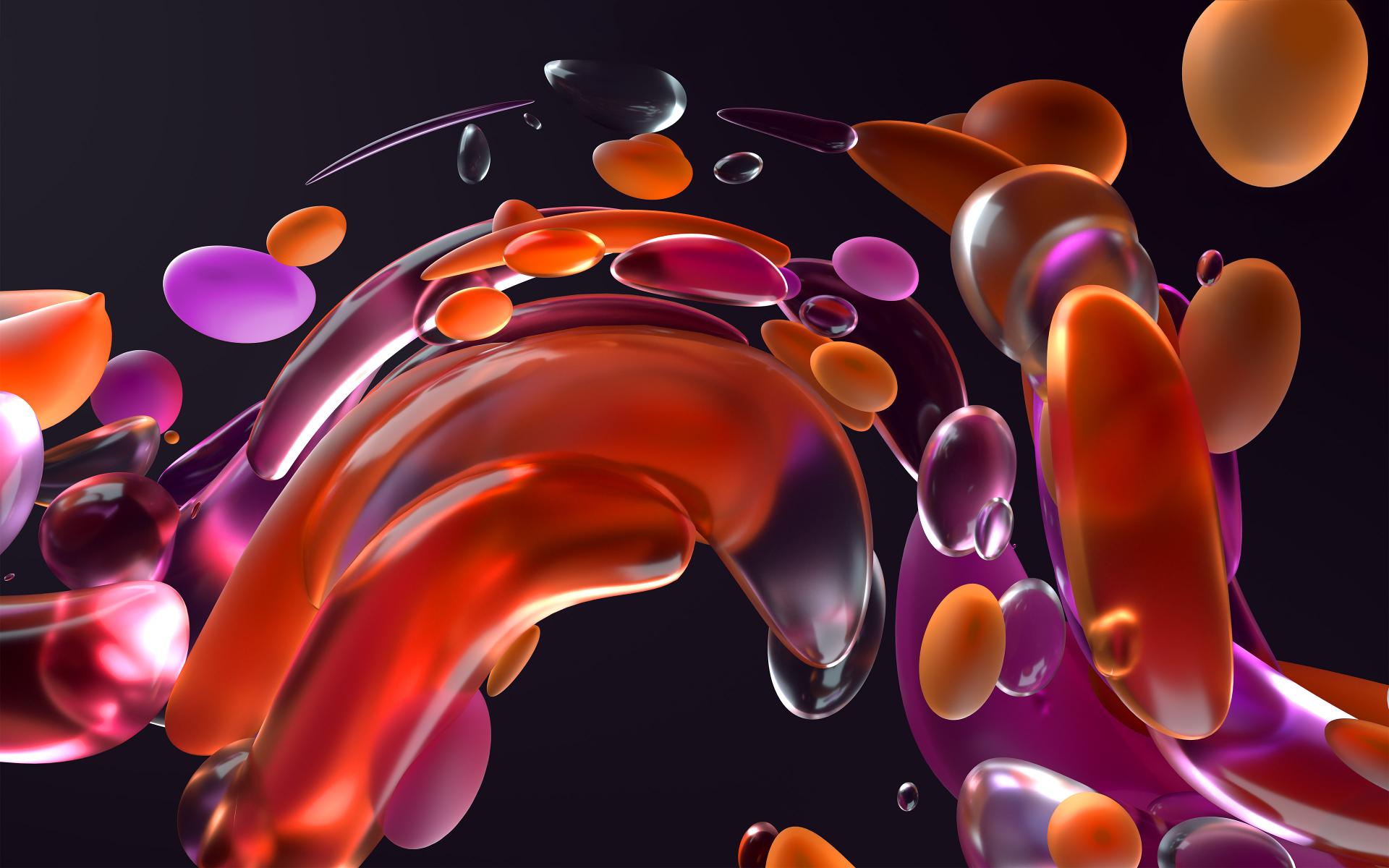 Fluid Abstract Forms - Related 4K Wallpapers wallpaper