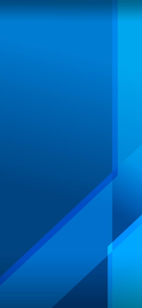 Geometric Blue Abstract