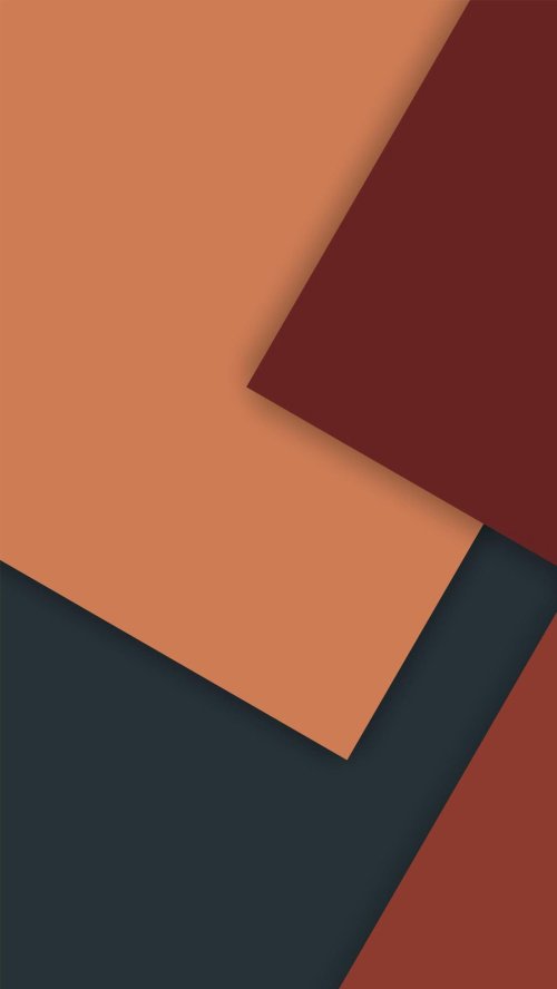 Geometric Color Blocks - abstract Wallpaper