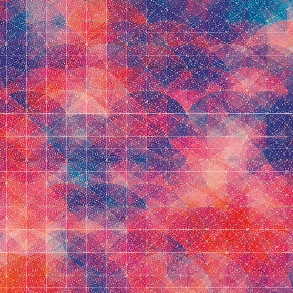 Geometric Gradient Sunset
