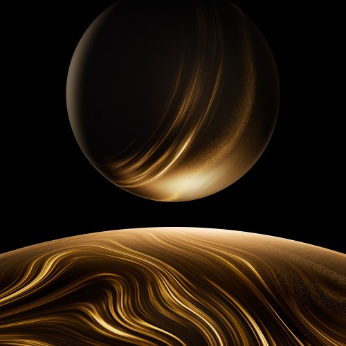 Golden Abstract Huawei Wallpaper - Related StockWalls wallpaper