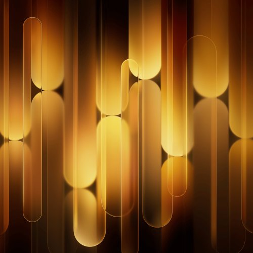 Golden Abstract Vertical Lines