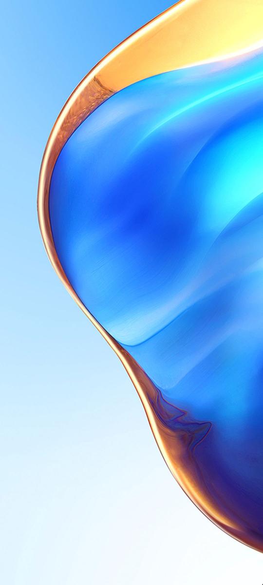 Golden Blue Swirl - Related StockWalls wallpaper