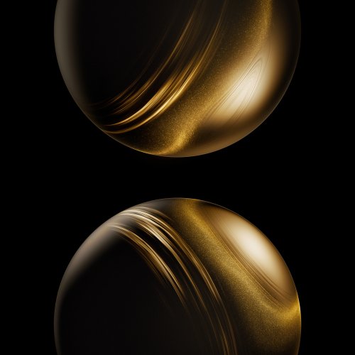 Golden Orb Huawei MateBook Wallpaper