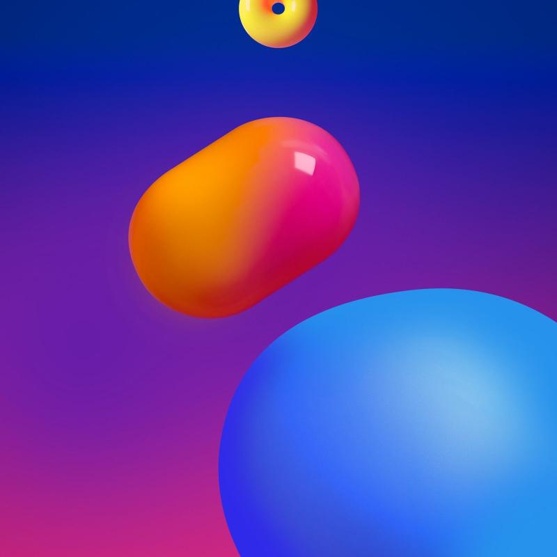 Gradient Orb Abstract